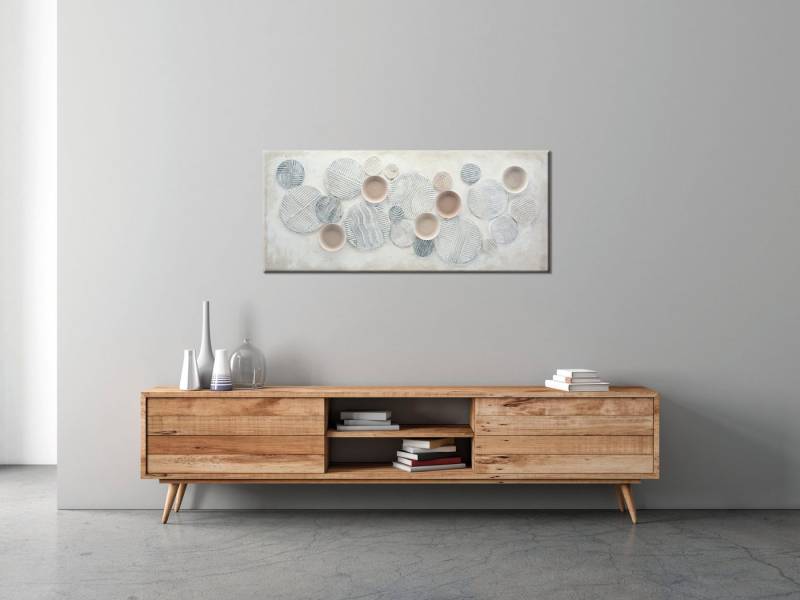 Bönninghoff Ölgemälde, Abstrakt, Abstrakte, Formen, Gemälde, Kunst (1 St), jedes Bild ein Unikat von Bönninghoff