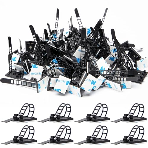 Bofanze 100 Kabelbinder Schwarz Set Verstellbare Selbstklebende Kabelclips Selbsthemmend Kabelbinder Wiederverschließbar Kabelbinder Kunststoff Kabel Binder Set UV Beständig Kabelbinder für Haus,Büro Bofanze 100 Kabelbinder Schwarz Set Verstellbare Selbstklebende Kabelclips Selbsthemmend Kabelbinder Wiederverschließbar Kabelbinder Kunststoff Kabel Binder Set UV Beständig Kabelbinder für Haus,Büro von Bofanze