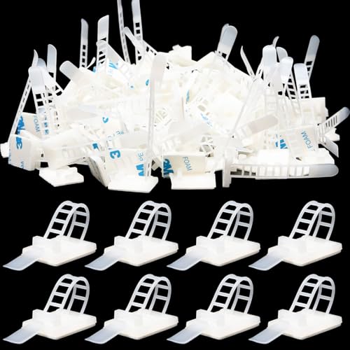 Bofanze 100 Kabelbinder Weiß Set Selbsthemmend Kabelbinder Verstellbare Selbstklebende Kabelclips Profi Kabelbinder Set Multifunktionaler Cable Zip Ties Wiederverwendbare Kabelbinder für Haus,Büro Bofanze 100 Kabelbinder Weiß Set Selbsthemmend Kabelbinder Verstellbare Selbstklebende Kabelclips Profi Kabelbinder Set Multifunktionaler Cable Zip Ties Wiederverwendbare Kabelbinder für Haus,Büro von Bofanze