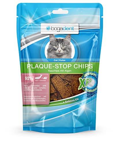 bogar, Bogadent Dental Sticks für Katzen, Zahnstocher Katzen-Zahnpflege, Katzensnacks zur Zahnsteinvorbeugung, Chips für Katzen, Mit Fisch, Fleisch, Früchten und Mineralien, Katzenzubehör, 50 g bogar, Bogadent Dental Sticks für Katzen, Zahnstocher Katzen-Zahnpflege, Katzensnacks zur Zahnsteinvorbeugung, Chips für Katzen, Mit Fisch, Fleisch, Früchten und Mineralien, Katzenzubehör, 50 g von Bogadent