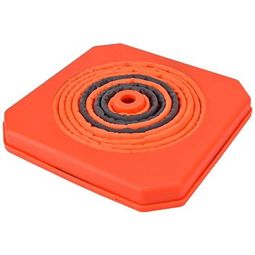 70 cm hochwertige Straßenverkehrsverkehrsklappenkegel, Kegel mit reflektierender Streifen, tragbare Verkehrskegel für Parken, Bauwesen und Ereignisse, ABS -Basis und Reflexion von Bognajin