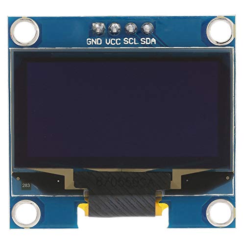 Bognajin 1pc 1,3 Zoll OLED Display Modul I2C IIC Kommunizieren 128x64 Blau Text Farbe OLED Display von Bognajin
