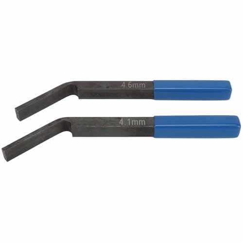 Bognajin 2pcs Motorbremsanpassungstrom W470589042300, Jake -Bremsmühel -Ersatz für Detroit Engine, abgewinkelter Fühler für schnelles und genaues Ventil von Bognajin