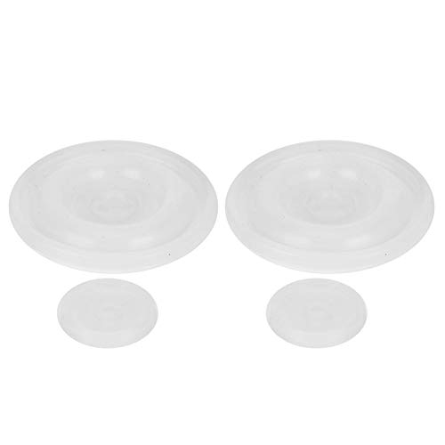 Bognajin 4pcs Rubber Cow Milking Pulsator Diaphragms, for HLP07 Milking Machine, Large and Small Size, Easy to Install, Sturdy Accessory for Farm Use von Bognajin