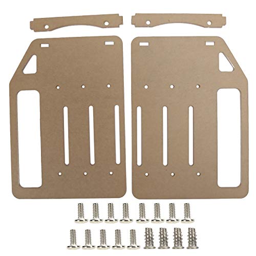 Bognajin Transparenter DIY-Festplattenhalterungsständer aus Acryl, unterstützt 3,5-Zoll-Festplatten, inklusive Befestigungsschrauben und Zeichnung für einfache Installation, hoher von Bognajin