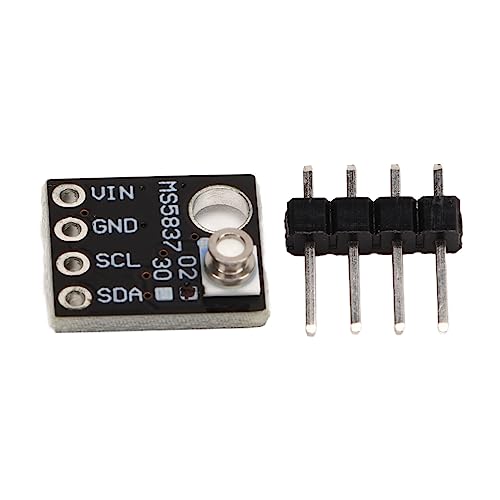 Gas Liquid Pressure Sensor GY MS5837, 0.2mbar Resolution, 24 Bit ADC, 300 1200mbar Range, Fast Conversion, Universal Microcontroller Compatibility von Bognajin