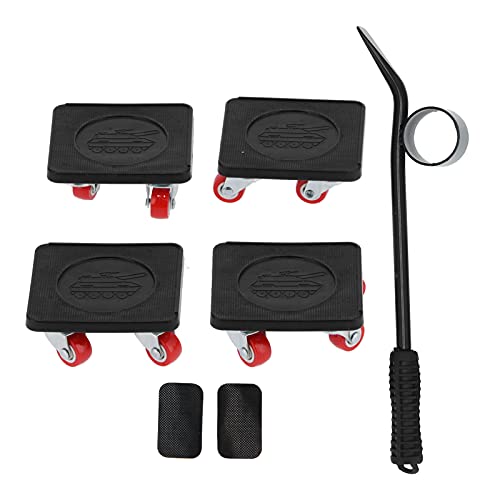 Möbellifter Shifter Moving Tool Set, Geräte -Mover -Walze für schwere Objekte Transport, Ergonomisches Griff Design, krümmte Anti -fallende gekrümmte Position, sichere Zeitsparung von Bognajin
