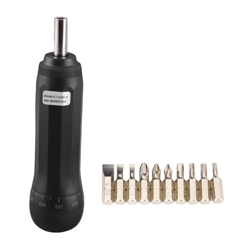 Torsionsschlüssel 01. 06nm .., voreingestellter Elektriker -Torsion mit 10 Bit, Steuerung für Elektronik und Maschinen, von Bognajin
