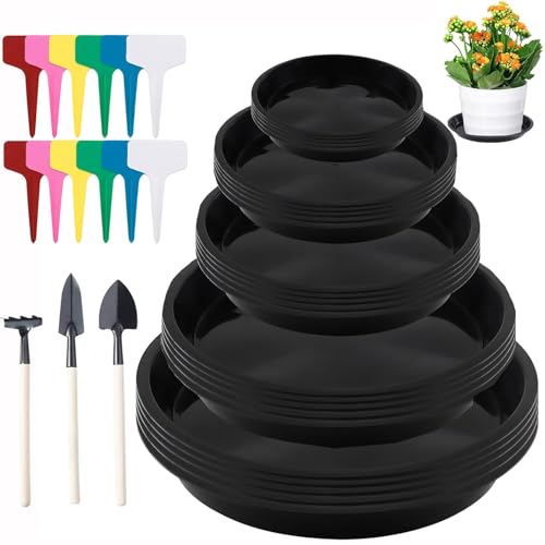 Bogoro Blumentopfuntersetzer Passend 20 Stück Inklusive Multisize Rund Plastik Pflanzen Untersetzer 5 Stück 1 Schaufel 1 Schaufel 1 Eisenrechen 12 Stück Pflanzen Etikett für Innen und Außenpflanzen Bogoro Blumentopfuntersetzer Passend 20 Stück Inklusive Multisize Rund Plastik Pflanzen Untersetzer 5 Stück 1 Schaufel 1 Schaufel 1 Eisenrechen 12 Stück Pflanzen Etikett für Innen und Außenpflanzen von Bogoro