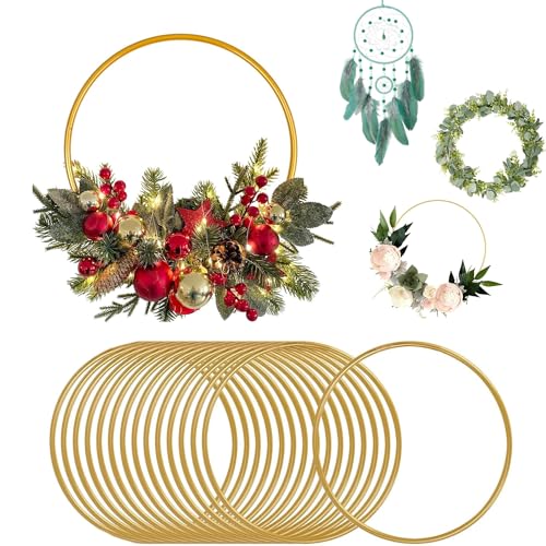 Metall Makramee15 Stück Metallringe 10 cm Metallring Gold Traumfänger Ringe Traumfänger Basteln Kranz Basteln Golden Rund Metallringe Für Rund Metallringe Basteln,Traumfänger Ring Metall Makramee15 Stück Metallringe 10 cm Metallring Gold Traumfänger Ringe Traumfänger Basteln Kranz Basteln Golden Rund Metallringe Für Rund Metallringe Basteln,Traumfänger Ring von Bogoro