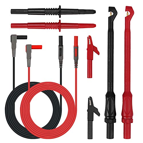 Bohaner 8 Stück Multimeter Messleitungen Set 1000V 10A Messkabel Messleitung Prüfkabel Prüfspitzen Krokodilklemme Testsonde Multimeter Zubehör für Spannungskreistester Bohaner 8 Stück Multimeter Messleitungen Set 1000V 10A Messkabel Messleitung Prüfkabel Prüfspitzen Krokodilklemme Testsonde Multimeter Zubehör für Spannungskreistester von Bohaner