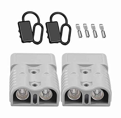 Bohaner Stecker Anderson Stecker 175A 600V Connecteur de batterie à déconnexion rapide avec capuchons de manchette en caoutchouc dur Connecteurs de puissance modulaires Anderson Plug Kit von Bohaner
