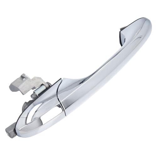 Bohaner Außen Türgriff Beifahrerseite Vorne Rechts Chrom-Türgriff Auto Linkslenker Außentürgriff für Fiat 500 500C 1.3 1.4D 735451696 735592014 735485874 von Bohaner