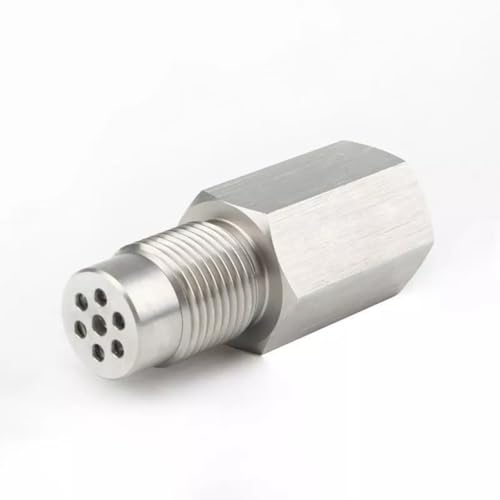 Bohaner O2-Sauerstoffsensor-Sondenadapter M18x1.5mm Auto O2 Sauerstoffsensor Extender Oxygen Sensor Extension Lambdasonden Eliminator für Auto LKW (Aufrecht, 58 mm) von Bohaner