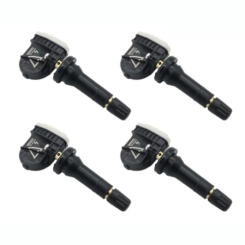 Bohaner Reifendrucksensor EV6T-1A180-CB EV6T-1A180-DC 433Hz Ersatz-Sensoren Auto Echtzeit Detektor Drucküberwachung Reifendrucküberwachungssensorventil für Ford Focus Fiesta B-Max C-Max (4) von Bohaner