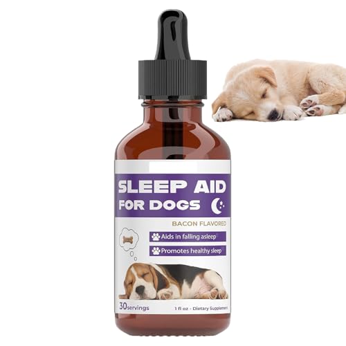 Bohany Schlafhilfe Für Hunde Mit Beruhigender Wirkung - Beruhigungstropfen Für Welpen Bei Stress - Natürliche Einschlafhilfe Für Hunde Bei Stress, Trennung, Training & Reisen Bohany Schlafhilfe Für Hunde Mit Beruhigender Wirkung - Beruhigungstropfen Für Welpen Bei Stress - Natürliche Einschlafhilfe Für Hunde Bei Stress, Trennung, Training & Reisen von Bohany
