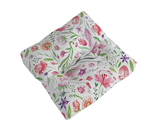 Boheme Spezielles quadratisches Kissen für den Außenbereich, dicker Sitz Paradais, Rosa, 45 x 45 x 10 cm von Boheme
