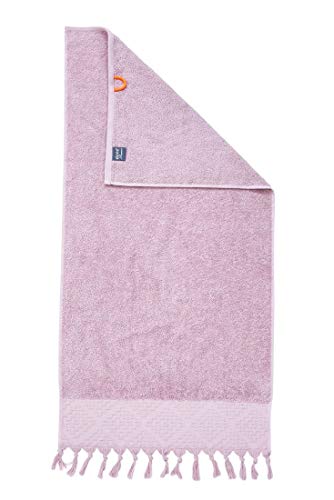 Handtücher mit Fransen für´s Bad - Done Provence BOHÈME - Handtücher Größe 50 x 100 cm - 4 Farben - 100% Baumwolle, Done:Old rosé 2706 von Boheme