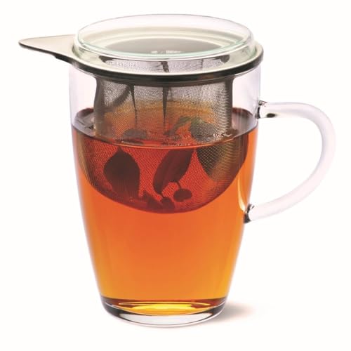 Bohemia Cristal 022004023 Teeglas-Set Tea For One, glas, transparent, 11,0 x 8,5 x 13,5 cm von SIMAX