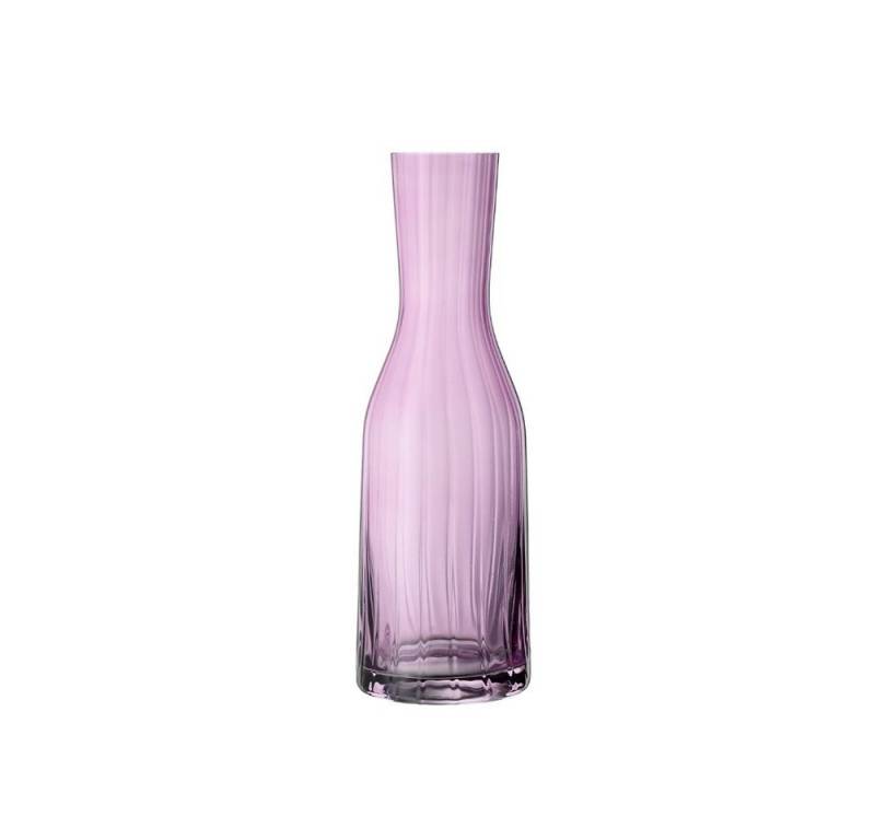 Bohemia Cristal Dekanter BOHEMIA CHRISTAL Karaffe Georgia rosa 1,2 Liter von Bohemia Cristal