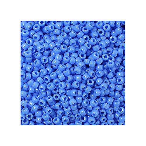 10 g Rocailles TOHO seed beads, 11/0 (2.2 mm) Opaque Periwinkle (#48l) (Rocailles Toho Samenperlen Opaque violette) von Bohemia Crystal Valley