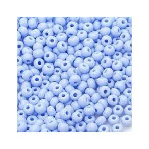 20 g Rocailles PRECIOSA seed beads, 6/0 (approx. 4 mm) Light blue (Rocailles preciosa Samenperlen Hellblau) von Bohemia Crystal Valley