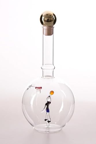 Empty Bottle MAGIC with a basketball player, Glass, Czech Republic (0.5 litre) von Bohemia Crystal Valley