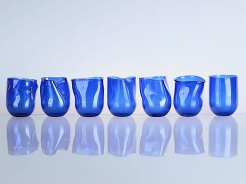 Water Glass made from recycled wine bottle, Glass, Czech Republic (0.2 litre) von Bohemia Crystal Valley