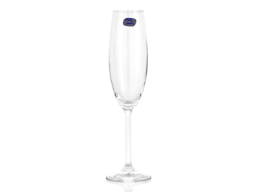 Bohemia Crystal Enoteca Weingläser aus Kristallglas, elegant, robust und spülmaschinenfest, ideal für Verkostung und Tisch, 6 Stück von Bohemia Crystal