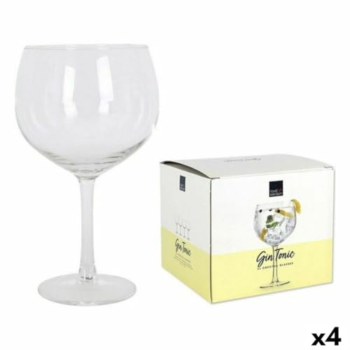 Bohemia Crystal Gläser-Set für Gin Tonic Cocktails Crystal (4 Stück) (700 CC) von Bohemia Crystal