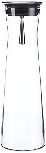 Bohemia Cristal 093 006 103 SIMAX Karaffe ca. 1100 ml aus hitzebeständigem Borosilikatglas mit praktischem Ausgießer aus Edelstahl "Indis", 10.2 x 10.2 x 30.5 cm Bohemia Cristal 093 006 103 SIMAX Karaffe ca. 1100 ml aus hitzebeständigem Borosilikatglas mit praktischem Ausgießer aus Edelstahl "Indis", 10.2 x 10.2 x 30.5 cm von Bohemia