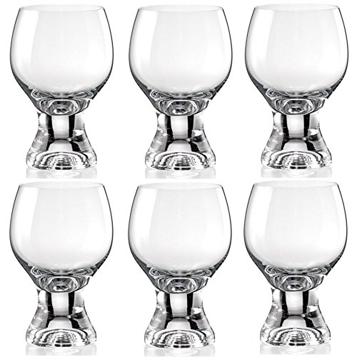 Bohemia Cristal Art Code-010247001 Weinglas Gina 6 Stück in Einer Geschenkbox, Füllmenge: Mililiter, One Size von Bohemia