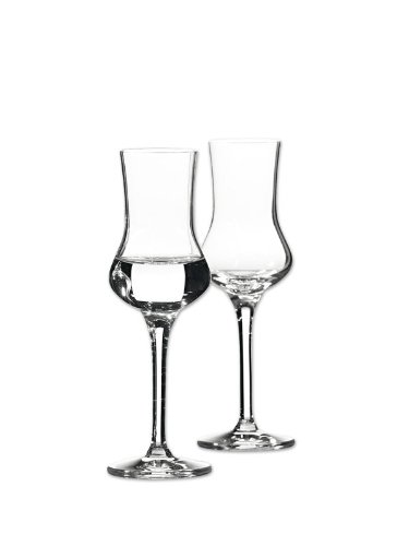 Bohemia Cristal Grand Gourmet Grappaglas 6 Stück in Einer Geschenkbox, Fassungsvermögen 80 ml, Einheitsgröße von Bohemia