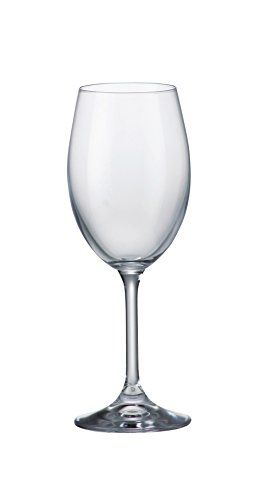 Bohemia Crystal KLARA Collection Weinglas, 250 ml, 6 Stück von Bohemia
