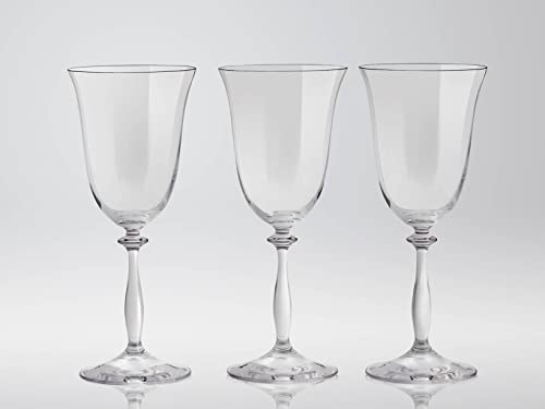 Bohemia London Housewares, Glas, Durchsichtig, 9x9x22 cm, 3 von Bohemia