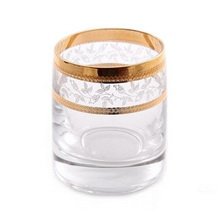 Bohemia Kristall Gläser, Model Ideal, 6 er Set, in Gold, NEU + OVP (Schnapsglas 6 x 60 ml) von Bohemia