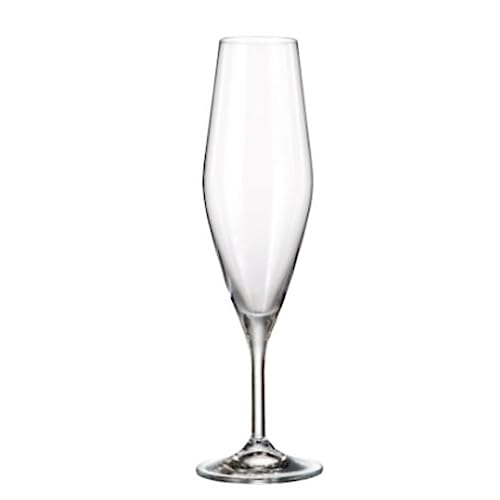 Böhmische Crystal Galaxie 210 ml Champagner 6 Stück von Bohemia Crystal