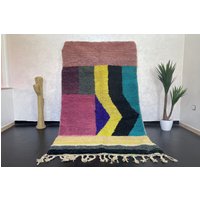 Handgefertigter Berber Boujaad Teppich Handgewebter Boho Teppich Handgefertigter Berber Boujaad Teppich Handgewebter Boho Teppich von Bohemiamarrakech