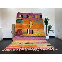 Handgefertigter Boujaad Teppich Bunter Berber Wollteppich | 25 X 15 Meter Handgefertigter Boujaad Teppich Bunter Berber Wollteppich | 25 X 15 Meter von Bohemiamarrakech