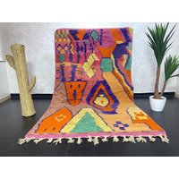 Handgefertigter Boujaad Wollteppich Mehrfarbiger Berber Teppich | 26 X 15 Meter Handgefertigter Boujaad Wollteppich Mehrfarbiger Berber Teppich | 26 X 15 Meter von Bohemiamarrakech