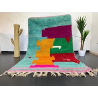 Handgefertigter Boujad Teppich Abstrakter Berber Teppich | 26 X 152 cm Handgefertigter Boujad Teppich Abstrakter Berber Teppich | 26 X 152 cm von Bohemiamarrakech