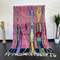 Handgewebter Berber Teppich Vintage Teppich Aus Marokko Handgewebter Berber Teppich Vintage Teppich Aus Marokko von Bohemiamarrakech