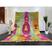 Handgewebter Boujaad Teppich Läufer Im Berber Design | 300 X 200 cm Handgewebter Boujaad Teppich Läufer Im Berber Design | 300 X 200 cm von Bohemiamarrakech