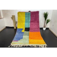Vintage Berber Teppich Handgefertigter Boujaad Teppich 1, 5 X 2, 5 cm von Bohemiamarrakech