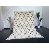 Vintage Berber Teppich Handgewebter Boujad Teppich Vintage Berber Teppich Handgewebter Boujad Teppich von Bohemiamarrakech
