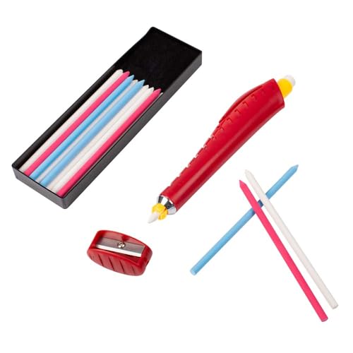 Bohin - Weiß Extra Bußgeld Kreide Bleistift mit Nachfüllung - 1 Set Bohin - Weiß Extra Bußgeld Kreide Bleistift mit Nachfüllung - 1 Set von Bohin