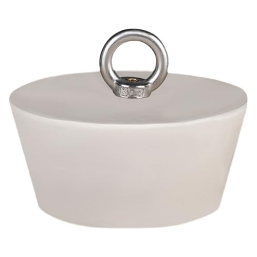 Zugring-Bodenablaufstopfen aus Gummi, Durchmesser 13–100 mm, verwendet for Kanalverstopfungen, Handwaschbecken, Badewannenabdichtung, 1 Stück(No. 7) von BohjuneCR