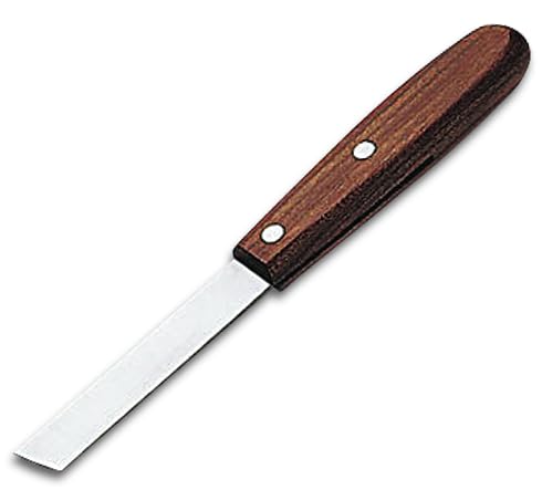 BOHLE 5162500 Kittmesser mit Holzheft und stumpfer durchgehender vorne abgeschrägter "schweizer Form" Klinge 18 mm breiter Klinge BOHLE 5162500 Kittmesser mit Holzheft und stumpfer durchgehender vorne abgeschrägter "schweizer Form" Klinge 18 mm breiter Klinge von Bohle