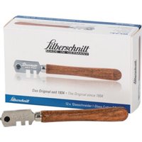 BOHLE Glasschneider Edelstahl mit Holzheft von Bohle