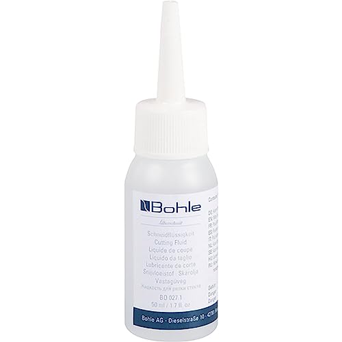 Bohle BO 027.1 Schneidflüssigkeit Silberschnitt 50 ml für Ölglasschneider, transparent von Bohle